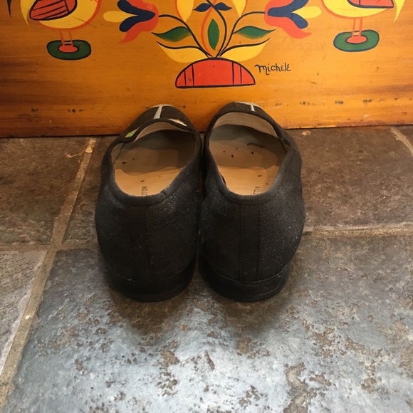 Stubbs & Wootton Margarita Black Loafers Sz 5 1/2 - Picture 5 of 8